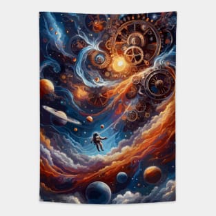 Celestial Mechanics and Cosmic Voyages Tapestry