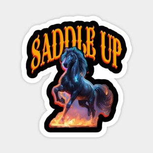 Saddle Up Magnet