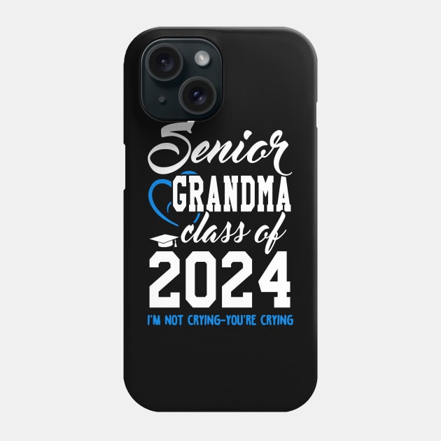 Class of 2024 Grandmother Senior Gifts Funny Senior Grandma Phone Case by KsuAnn