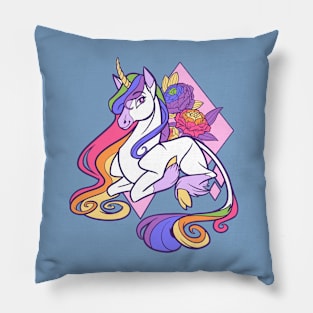 Rainbow Unicorn Pillow