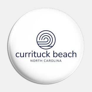 Currituck Beach, NC Beach Summer Wave Pin