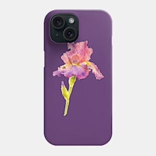 Pink Iris Phone Case