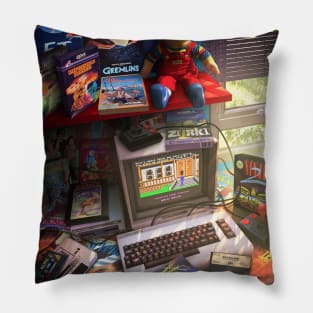 Commodore 64 - Maniac Mansion Pillow