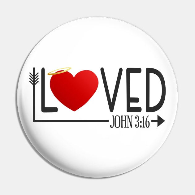 Inspirational Loved Bible Verse Valentine's Day Quote Pin by Jasmine Anderson