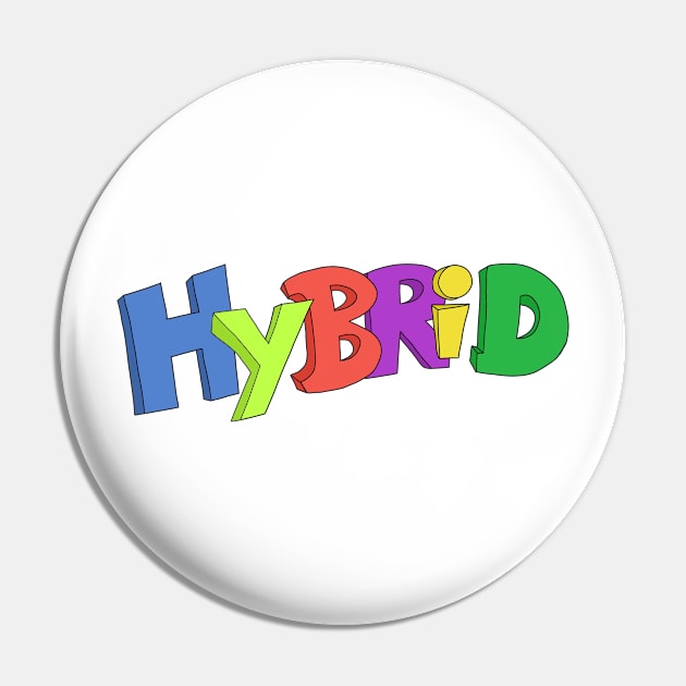 Hybrid School for Teachers and Kids Pin by DiegoCarvalho