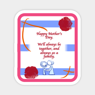 Happy Mother's Day-red roses Magnet