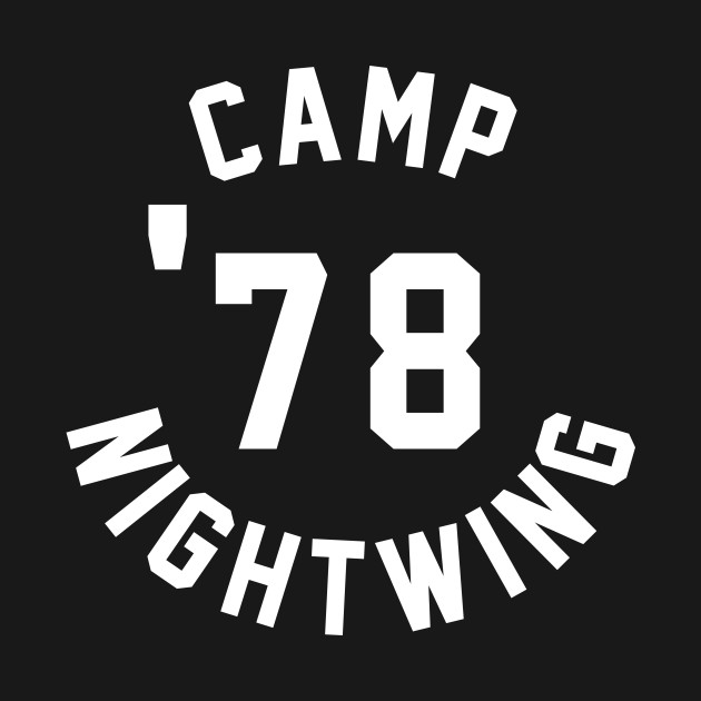 Disover Camp Nightwing - 1978 Jersey Design - Fear Street - T-Shirt