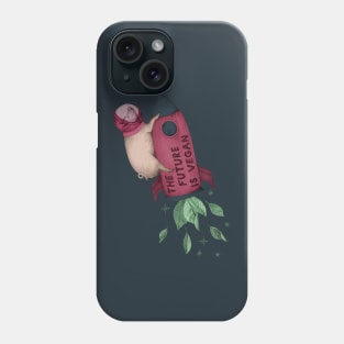 space pig - pink Phone Case