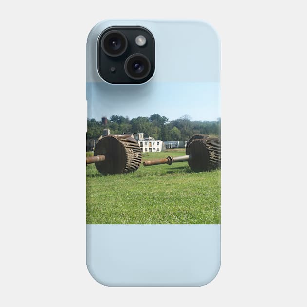 Giant Tractor Wheel Bearings Phone Case by BenjiRetroWave