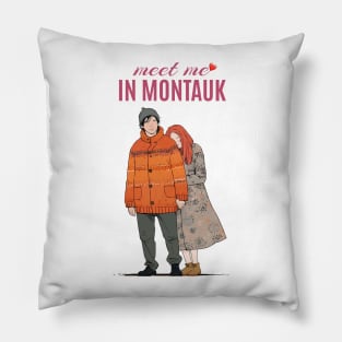 Eternal Sunshine of The Spotless Mind Meet Me in Montauk Love Pillow