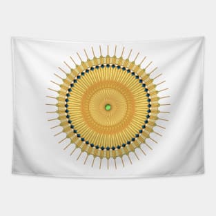 Art Deco Sunburst Tapestry