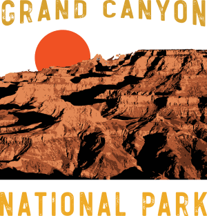 Vintage Grand Canyon National Park Arizona Desert Mountain Magnet