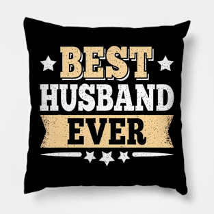 Best Husband Ever Funny Vintage Dad Father Pillow