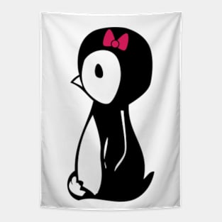 Her Penguin Tapestry