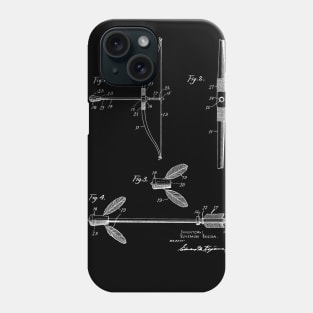 Archery Bow Vintage Patent Drawing Phone Case