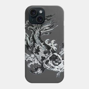 A short walk with a Japanese Koi Fish Phone Case