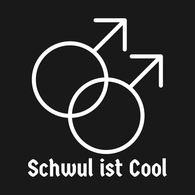 Schwul ist Cool - Gay is Cool German Male Symbols Gay Pride by Time4German