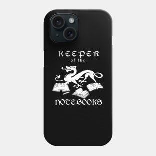 Keeper of the Notebooks Phone Case