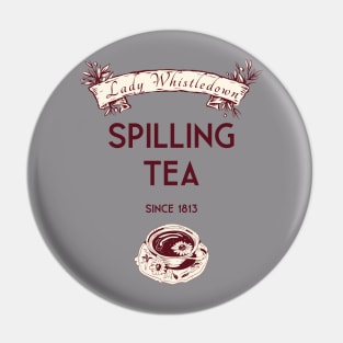 Spilling tea Pin