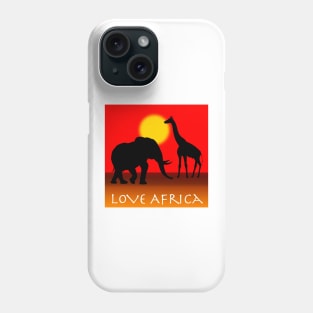 Love Africa Phone Case