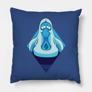 Blue Diamond Pillow