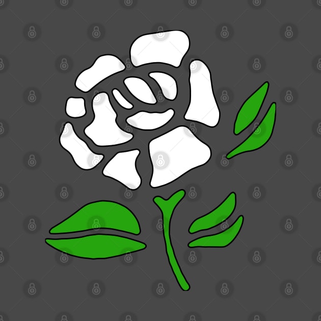 White rose by dalyndigaital2@gmail.com