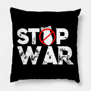 Stop War Pillow