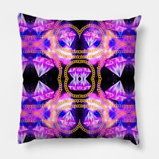 gem galaxy Pillow