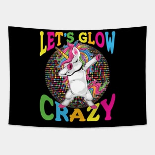 Let's Glow Crazy! Tapestry