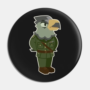 The Captain - Eagle Portrait Pin