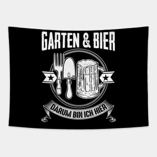 Garten Und Bier Gärtner Lustig Geschenk Tapestry