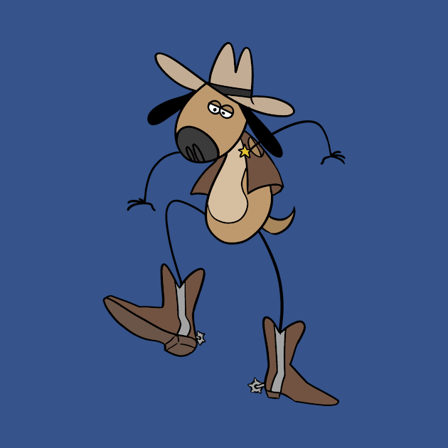 Cowboy Dog by soggydearest