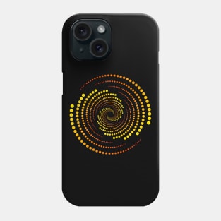 Abstract dot art Phone Case