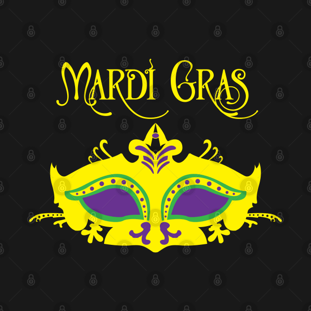 Mardi Gras Mask for Men, Women, Kids by HopeandHobby