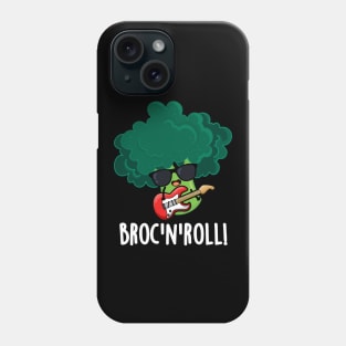 Brock And Roll Cute Veggie Broccoli Pun Phone Case