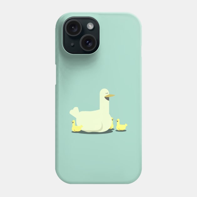 Mom Duck Phone Case by giantplayful