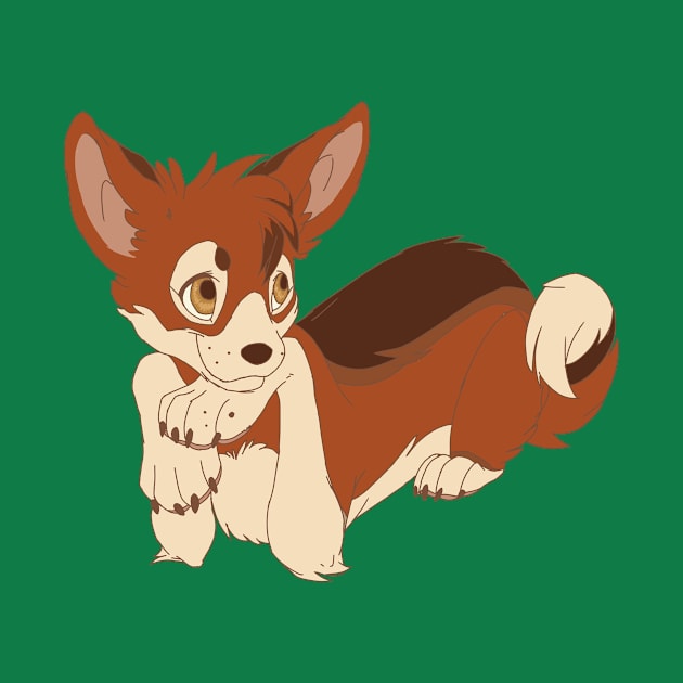 Red Chihuahua by Tiki_Artdog