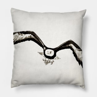 Eagle vs Crab Pillow