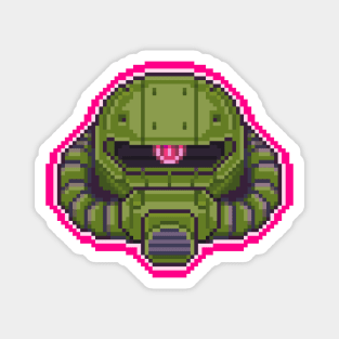 Pixel Zaku '21 Magnet