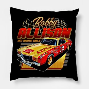 Bobby Allison 1971 Retro Pillow