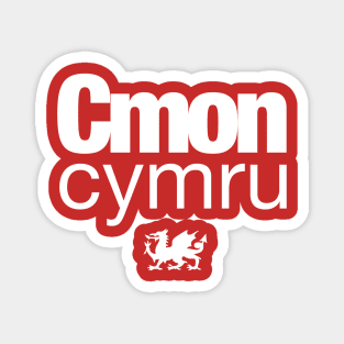 C'mon Cymru - Wales football Euro 2020 Magnet