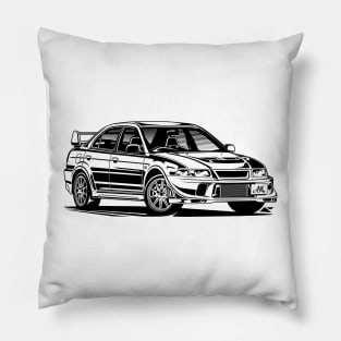 EUROBEAT INTENSIFIES - LANCER EVO CP9A full-body version Pillow