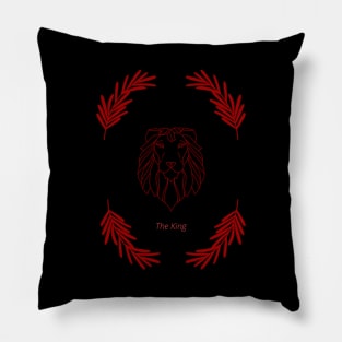 king of beasts Pillow