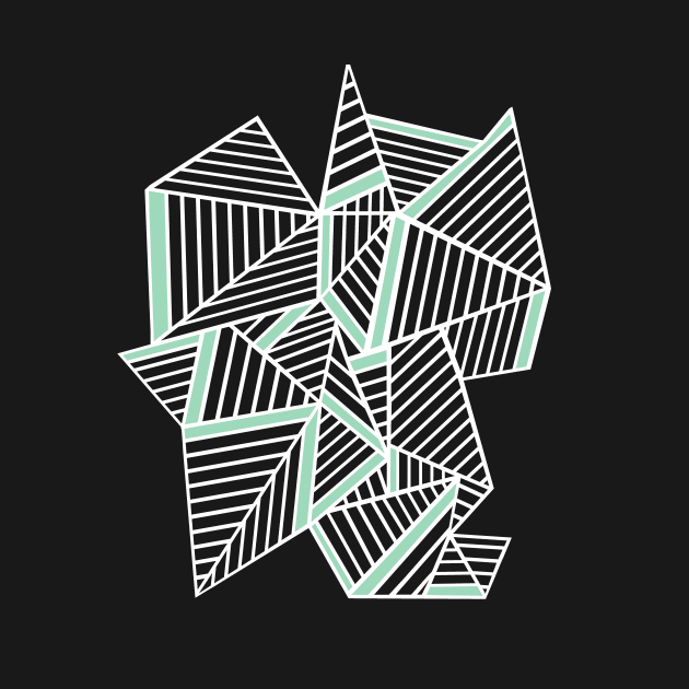 Abstract Lines Mint by ProjectM