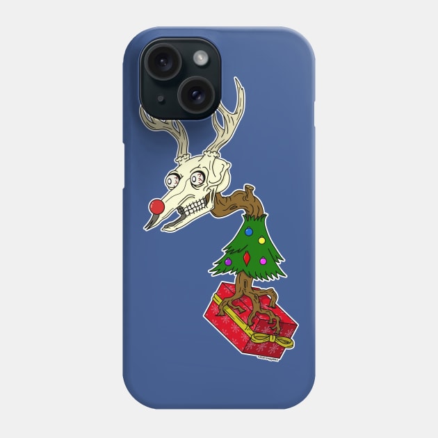 Christmas Monstrosity Phone Case by Gregg.M_Art