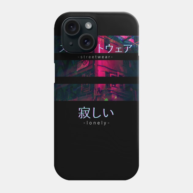 Lonely Sad Boy Streetwear Vaporwave Aesthetic Otaku Phone Case by VaporwaveAestheticDreams