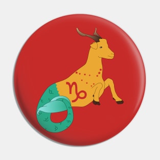 Capricorn 2 (Marigold) Pin