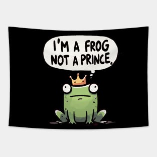 I am a Frog not a Prince Tapestry