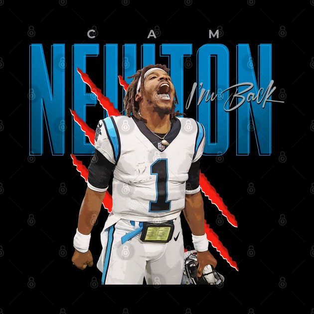 Cam Newton by Juantamad