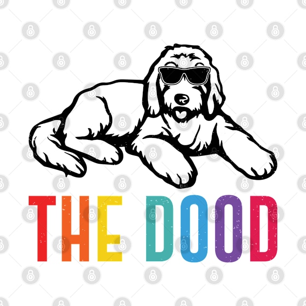 The Dood Goldendoodle - Funny Goldendoodle Dog Fan by RiseInspired